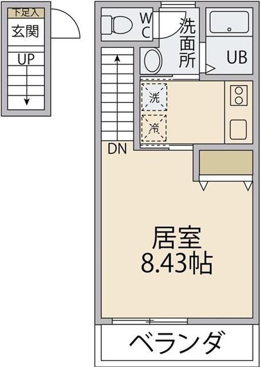 神奈川県鎌倉市佐助1(アパート)の賃貸物件の間取り