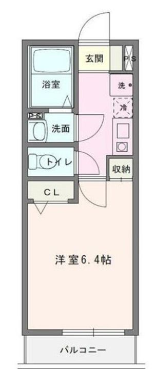 The Earnest 横浜弘明寺の間取り