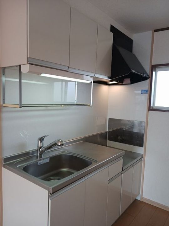 栃木県栃木市大宮町(アパート)の賃貸物件のキッチン