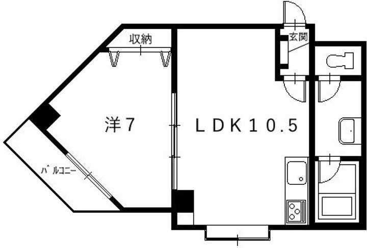 シティ根元の間取り