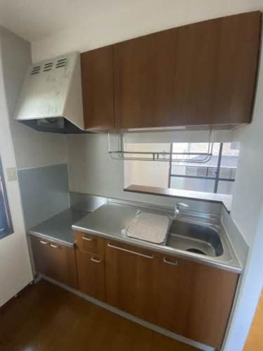 福島県福島市山居(アパート)の賃貸物件のキッチン