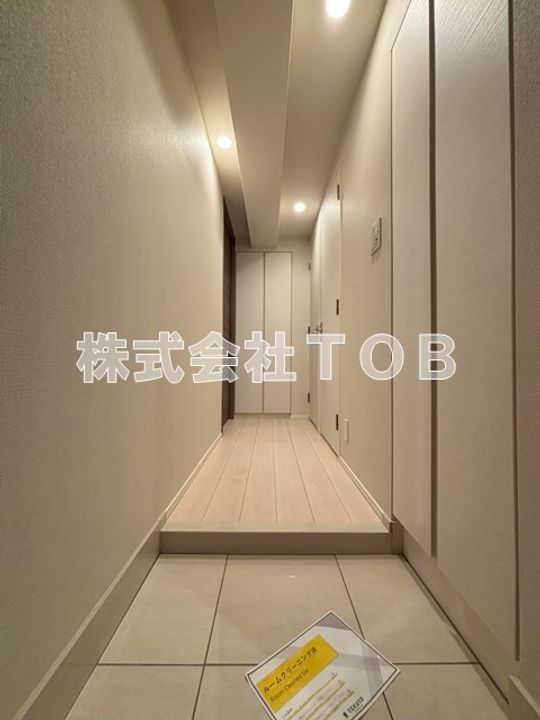 ルクレ上北沢ルネサンスコートの玄関