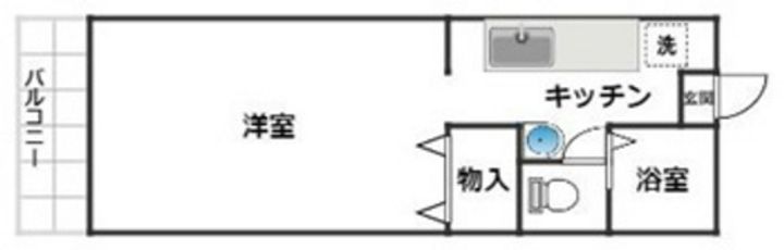 サンシャイン伊島の間取り
