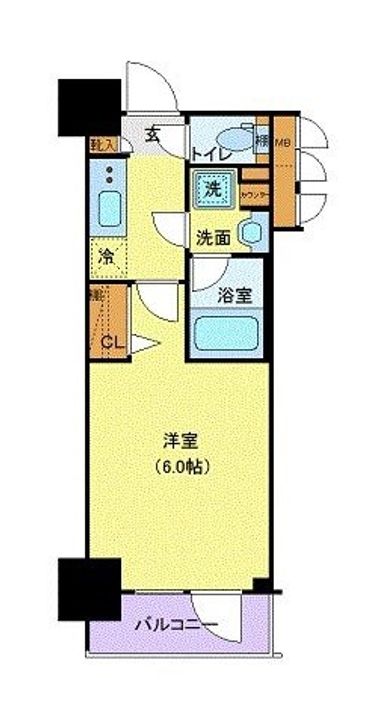 グランド・ガーラ立川の間取り