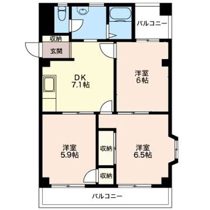 ウッディベル・港南の間取り