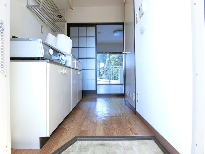 帝塚山パークハイツの玄関