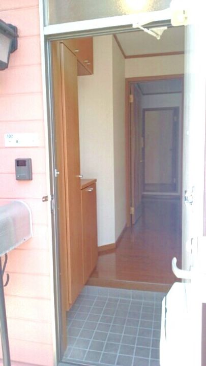 千葉県茂原市押日(アパート)の賃貸物件の玄関