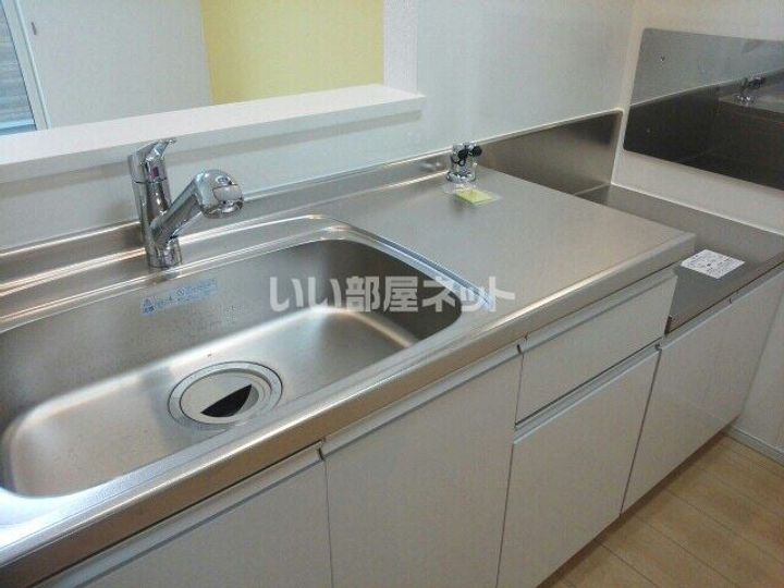 大阪府四條畷市西中野1(アパート)の賃貸物件のキッチン