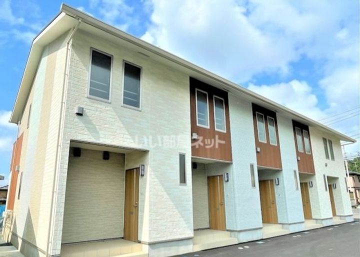 栃木県足利市五十部町(アパート)の賃貸物件の外観