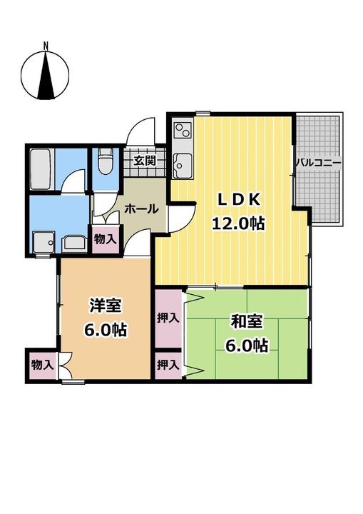 マンハイム敦賀の間取り
