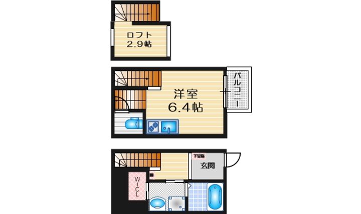 a l aise高畑の間取り