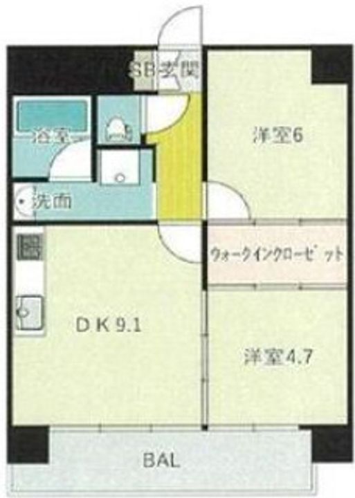 ES-Grande Umedakitaの間取り