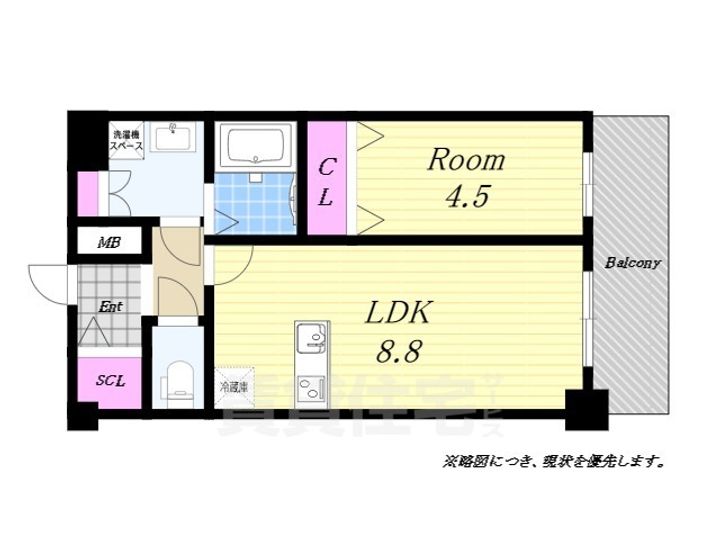 ベイサイドパークOSAKAノースレジデンシスの間取り