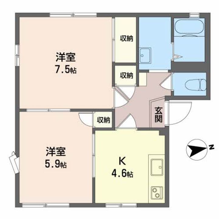 アレックスCの間取り