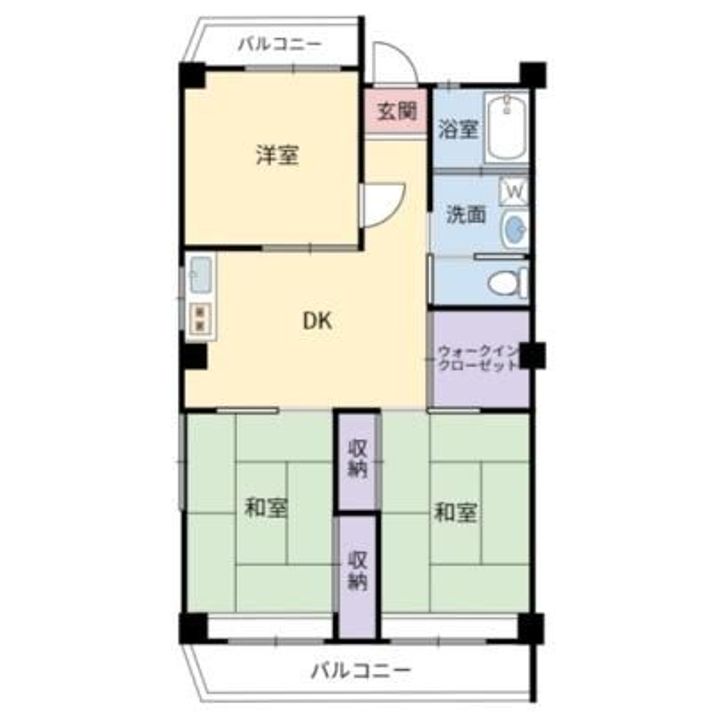 矢野ビルの間取り