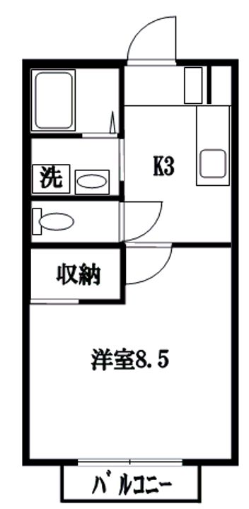 オリエントモナリエの間取り
