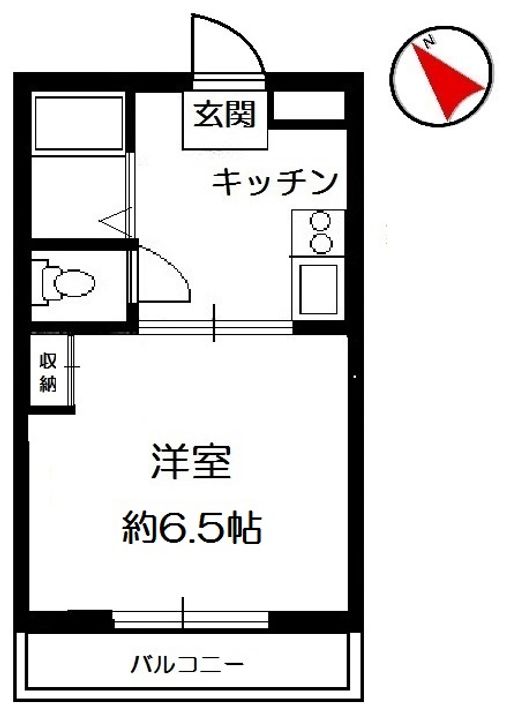 レジデンスつばさの間取り