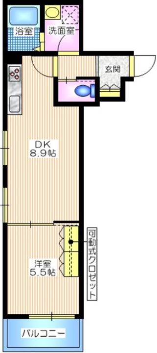 Eishin Mansionの間取り