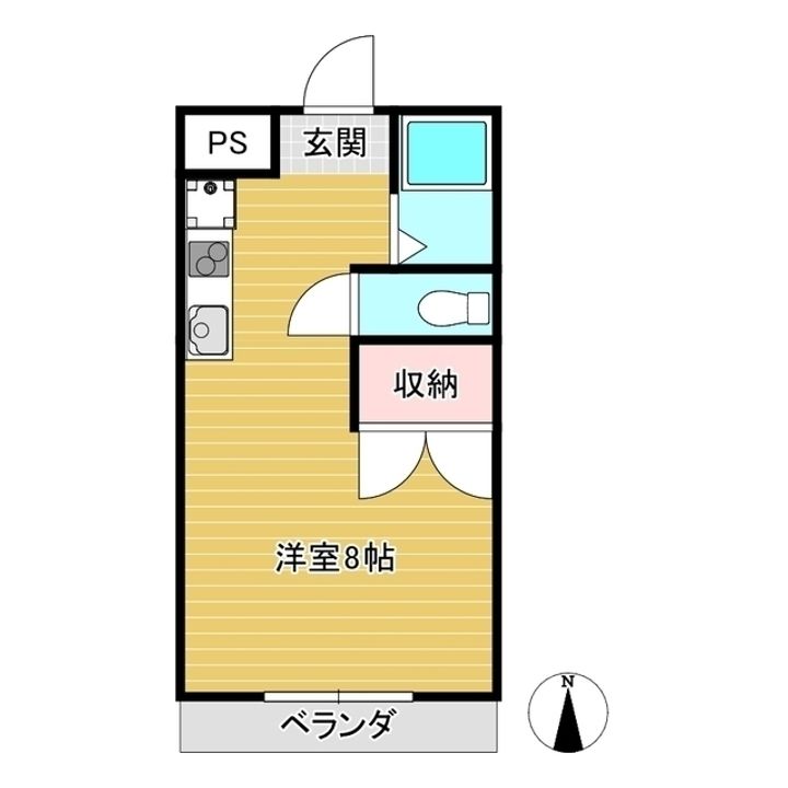 メゾンフジタの間取り