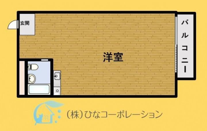 東京都品川区北品川3(マンション)の賃貸物件の間取り