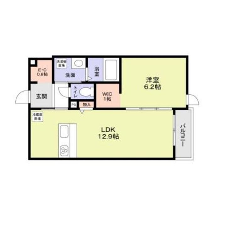 東京都中野区野方4(アパート)の賃貸物件の間取り