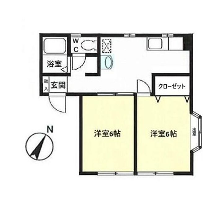 コートサンブリッヂの間取り