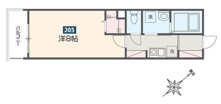 埼玉県久喜市栄1(アパート)の賃貸物件の間取り