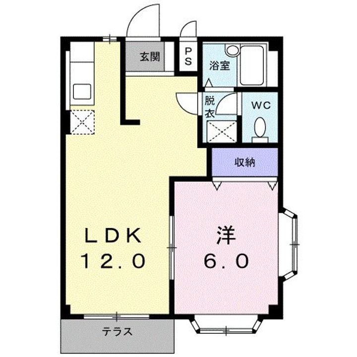 サンプラザ斉藤の間取り
