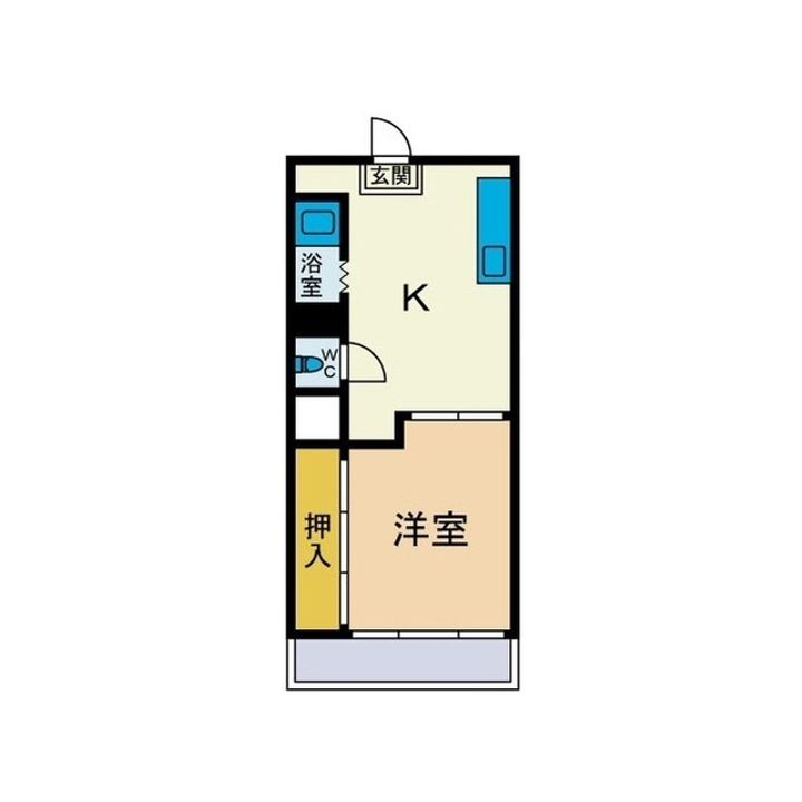 ベルメゾンの間取り