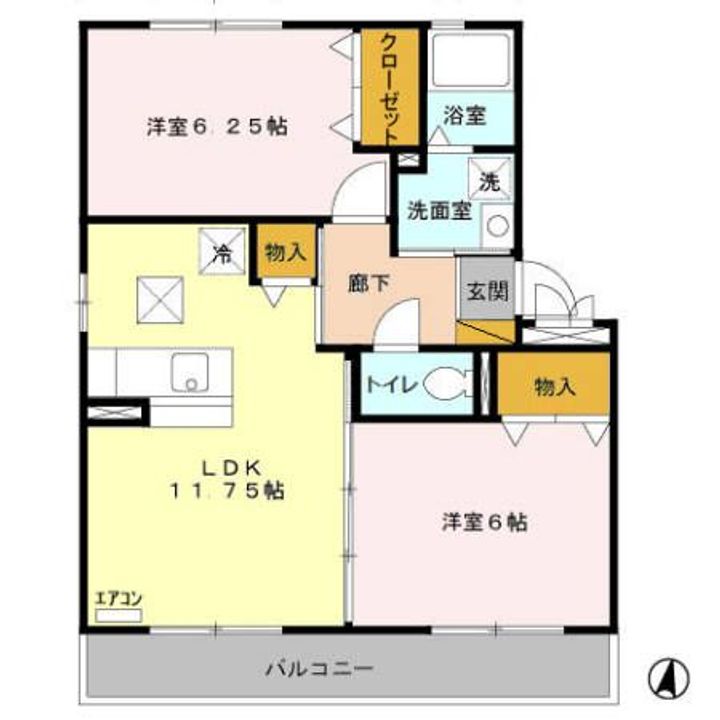 大黒屋 八の間取り