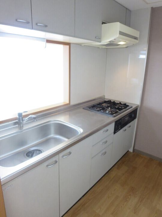 北海道札幌市北区屯田六条11(マンション)の賃貸物件のキッチン