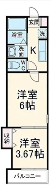 Mark Duo武里Iの間取り