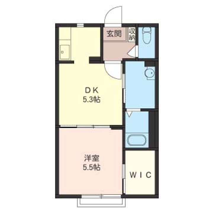 シャーメゾン浜町の間取り