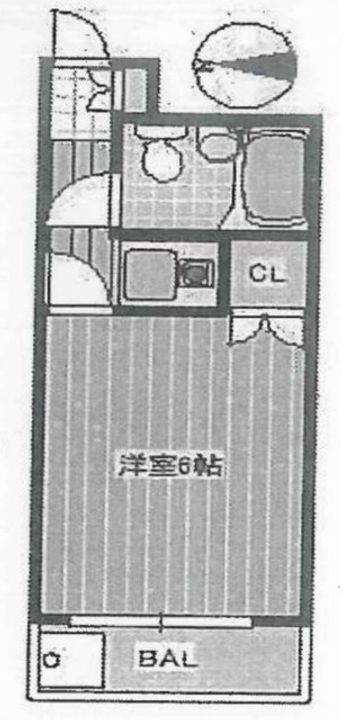 グロリア向ヶ丘の間取り