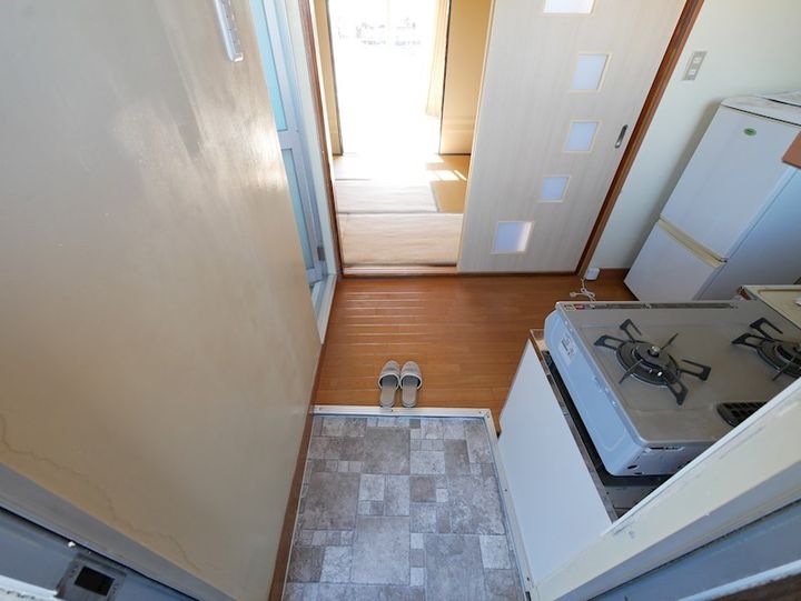 シガビルの玄関