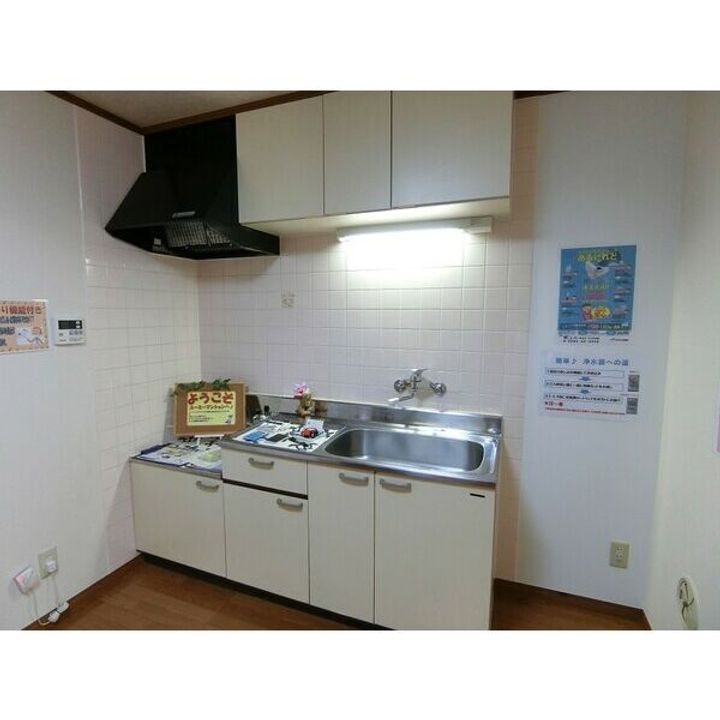 栃木県栃木市平柳町1(マンション)の賃貸物件のキッチン