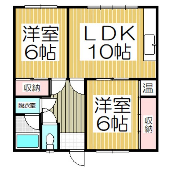 サニークレスト近井IIの間取り