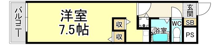 鷹の巣センチュリー21の間取り