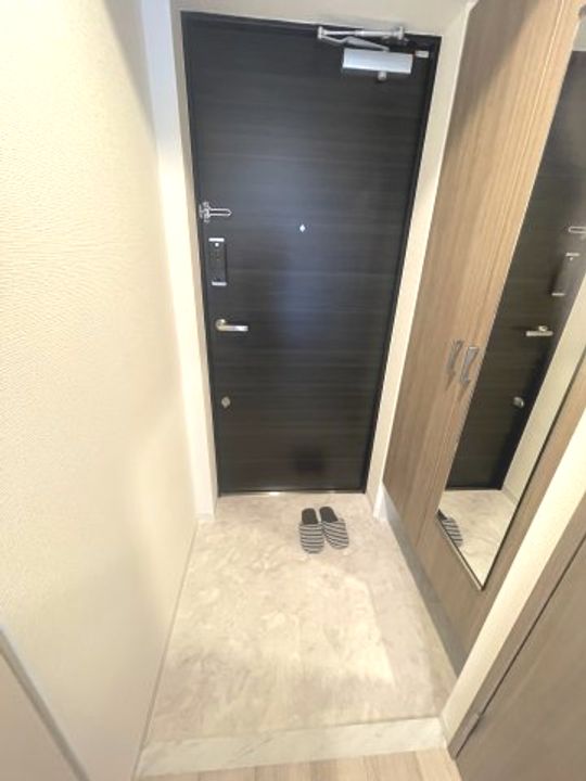 エスリードレジデンス都島デュオの玄関