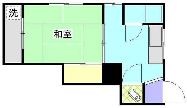 西原ハイムの間取り