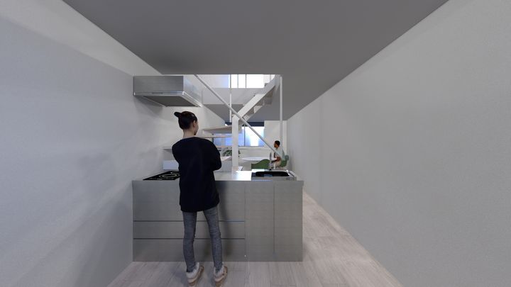 inherit木町通(インヘリット木町通)のキッチン