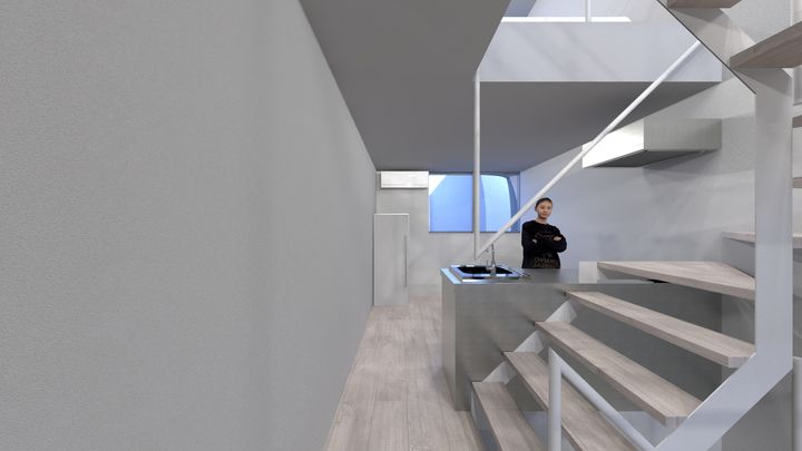 inherit木町通(インヘリット木町通)の居間