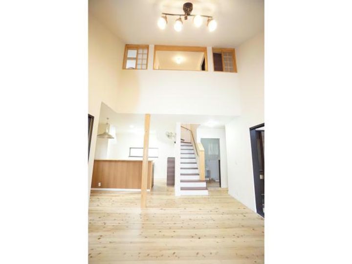 岐阜県恵那市飯地町(一戸建)の賃貸物件の居間