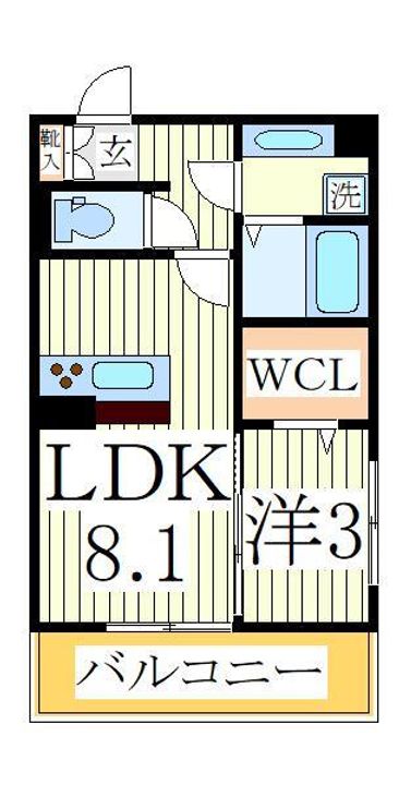 レガーメの間取り