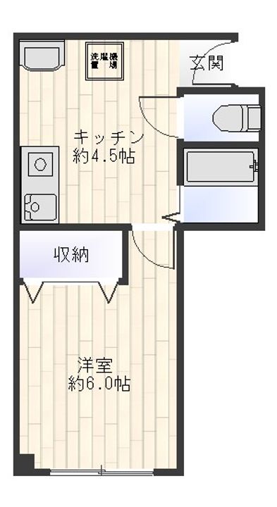 エコーマンション森下弐番館の間取り