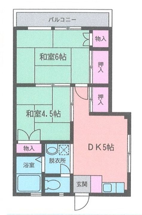 きくちハイツの間取り