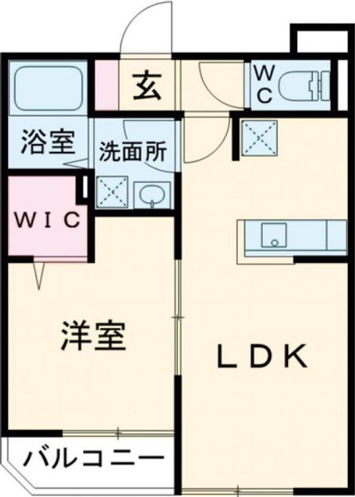 Blanc Cube赤羽の間取り