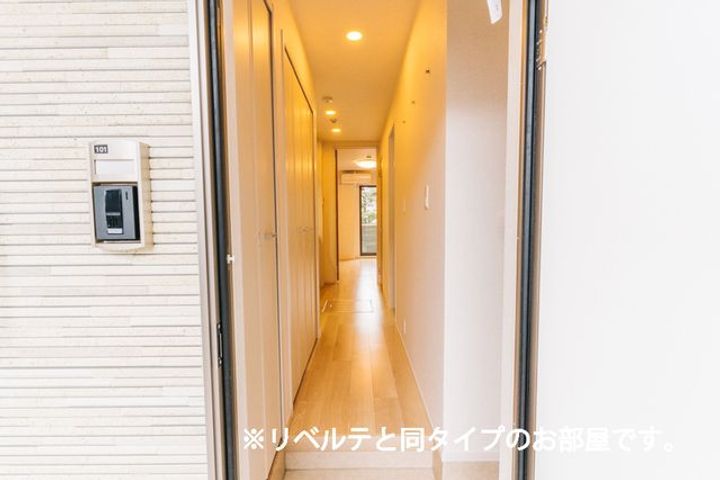 ソラーレの玄関