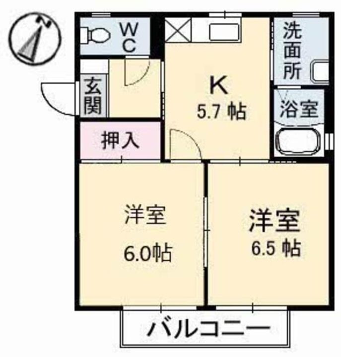 リバーライフ三井 C棟の間取り