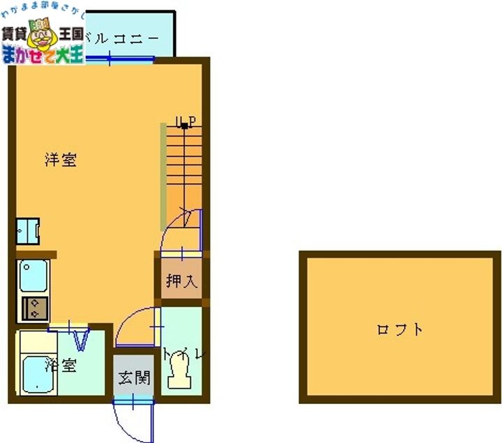 コーポ昴の間取り